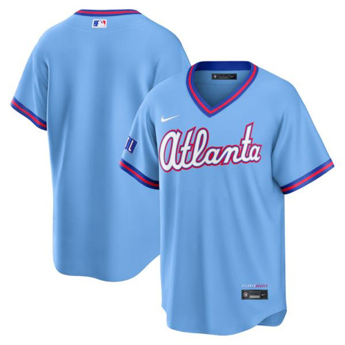 Men's Atlanta Braves  Nike Powder Blue 2026 City Connect Stadium Jersey
