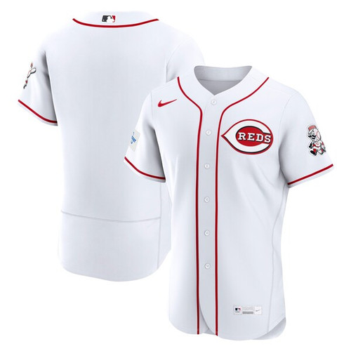 Men's Cincinnati Reds Nike White Home  Jersey