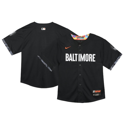 Toddler Baltimore Orioles  Nike Black City Connect Limited Jersey