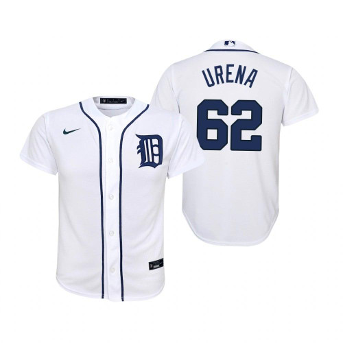 Detroit Tigers #62 Jose Urena Collection 2020 Alternate White Jersey Gift For Tigers Fans
