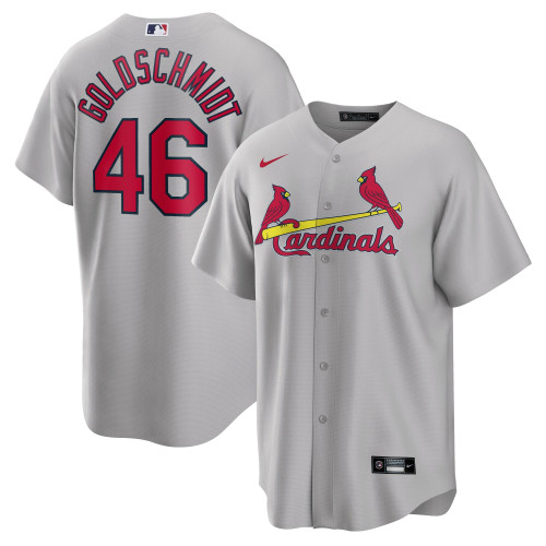Paul Goldschmidt St. Louis Cardinals Nike Replica Replica Road Replica Player Name Jersey - Gray