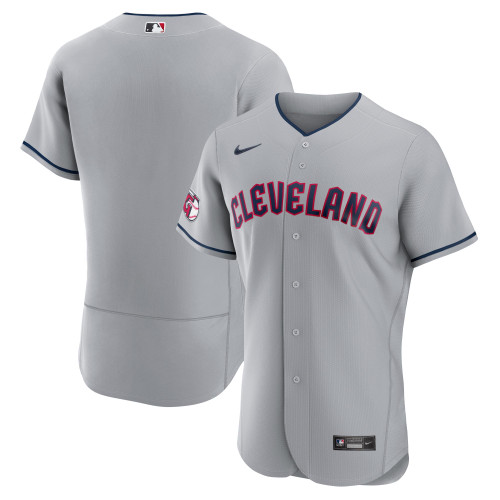 Cleveland Guardians Nike Replica Replica Road  Team Jersey - Gray