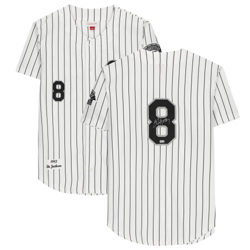 Bo Jackson Chicago White Sox Fanatics  Autographed White Mitchell & Ness  Jersey
