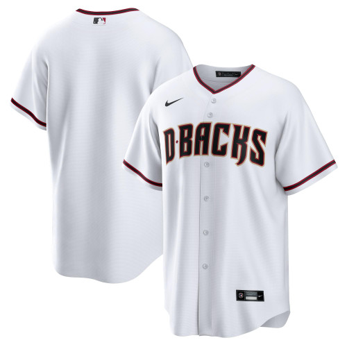 Arizona Diamondbacks Nike Replica Replica Home Blank Replica Jersey - White