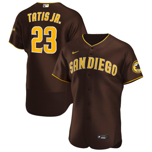Fernando Tatís Jr. San Diego Padres Nike Replica Replica Road  Player Jersey - Brown