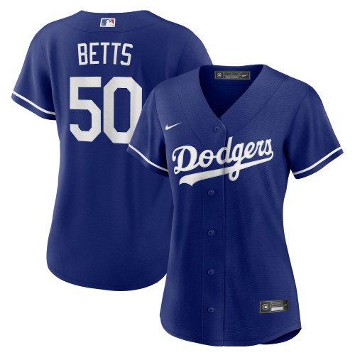 Mookie Betts Los Angeles Dodgers Nike Replica Replica Women's Alternate Replica Player Jersey - Royal