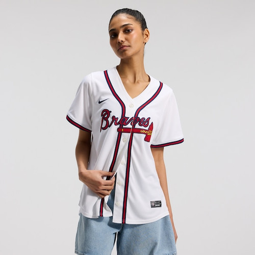 Women's Atlanta Braves Nike White Home Limited Jersey