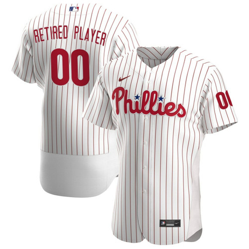 MenS Philadelphia Phillies White Home Pick-A-Player Retired Roster Baseball Jersey Mlb Baseball Jersey1187
