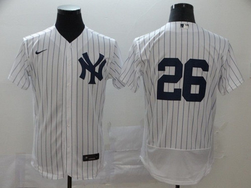 New York Yankees Dj Lemahieu #26 2020 Mlb White Jersey