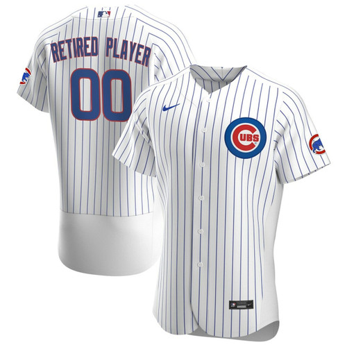 MenS Chicago Cubs White Home Pick-A-Player Retired Roster Baseball Jersey Mlb Baseball Jersey1343