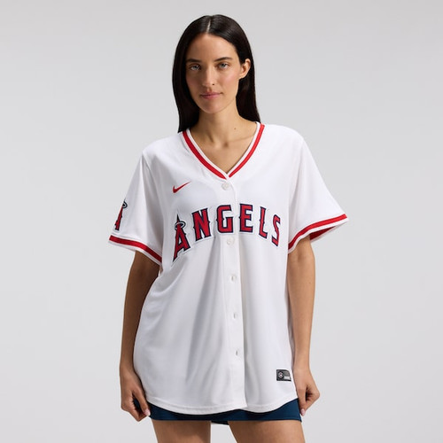 Women's Los Angeles Angels Nike White Home Limited Jersey