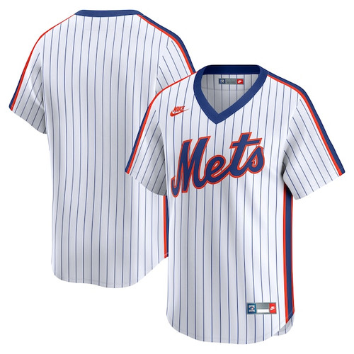 Men's New York Mets Nike White Cooperstown Collection Limited Jersey