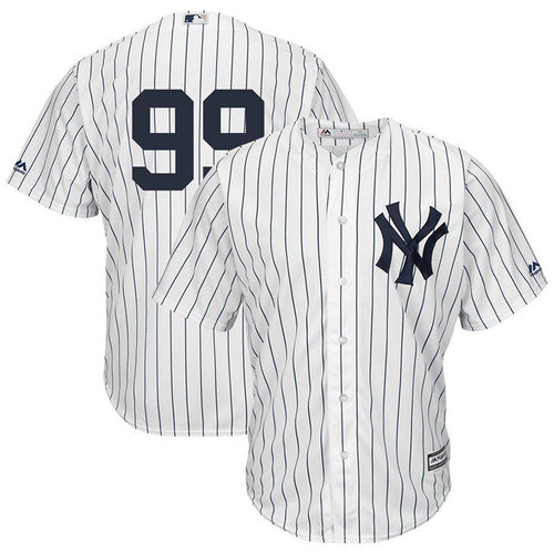 Aaron Judge New York Yankees Majestic Cool Base Player Jersey White 2019