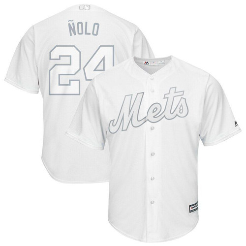 Robinson Cano ?olo New York Mets Majestic 2019 Players Weekend Player Jersey White 2019