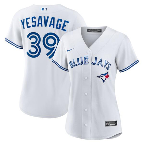 Women's Toronto Blue Jays Trey Yesavage Nike White Home Replica Jersey