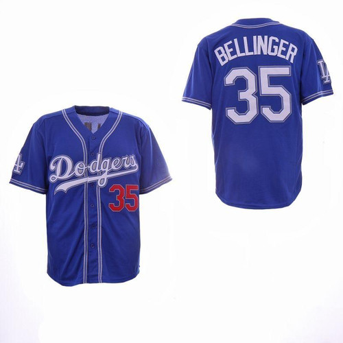 Los Angeles Dodgers Cody Bellinger #35 2020 MLB Navy Blue Jersey