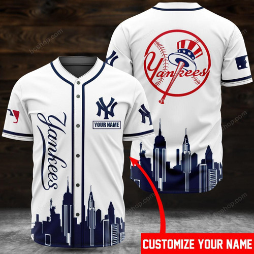 Custom Name New york yankees Baseball Jersey shirt
