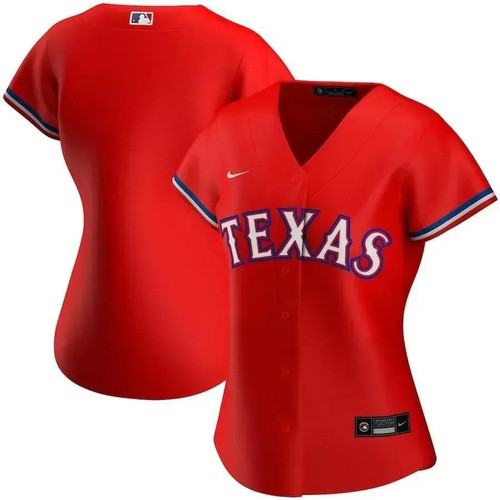 Texas Rangers Nike Replica Replica Women'S Alternate 2020 Replica Team Jersey – Red