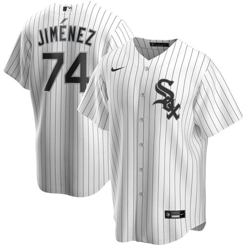 Mens Chicago White Sox Eloy Jimenez Nike Replica Replica White Home Replica Player Name Jersey