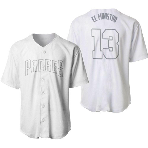 Manny Machado El Ministro San Diego Padres Player White 2019 Jersey Inspired Style Baseball Jersey - MLB