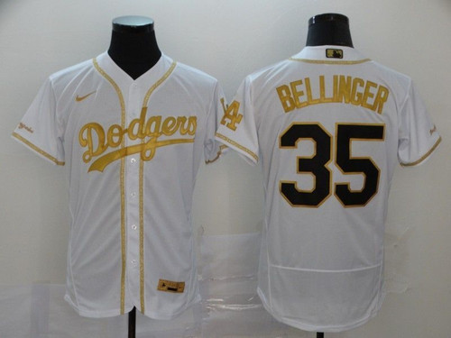Los Angeles Dodgers Cody Bellinger #35 2020 Mlb White Jersey