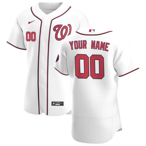 Washington Nationals Personalized 2020 Mlb White Custom Jersey