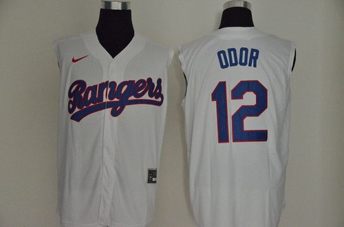 Texas Rangers Rougned Odor 12 2020 Mlb White Jersey