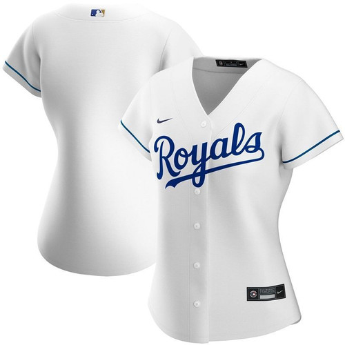 Kansas City Royals 2020 Mlb Personalized Custom White Womens Custom Jersey