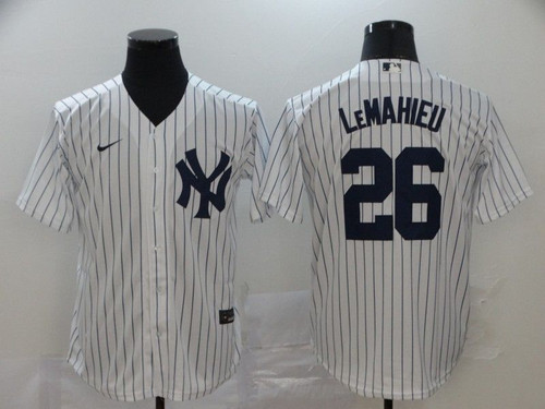 New York Yankees Dj Lemahieu #26 2020 Mlb White Jersey