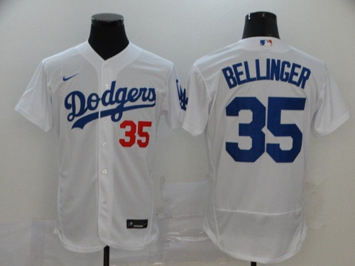 Los Angeles Dodgers Cody Bellinger #35 2020 Mlb White Jersey