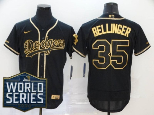 Los Angeles Dodgers Cody Bellinger#35 2020 Mlb Black Jersey