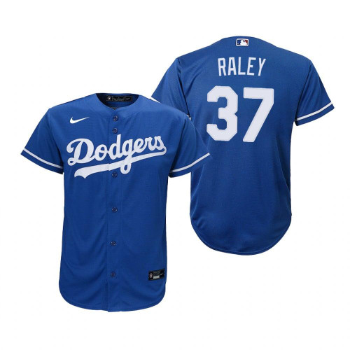 Los Angeles Dodgers #37 Luke Raley 2020 Alternate Royal Jersey Gift For Dodgers Fans
