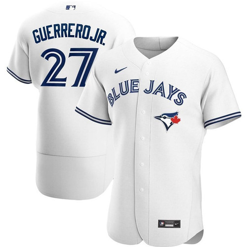 Vladimir Guerrero Jr #27 Toronto Blue Jays 2020 Mlb White Jersey