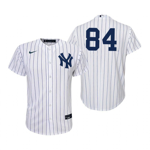 New York Yankees #84 Albert Abreu Collection White Jersey Gift For Yankees Fans