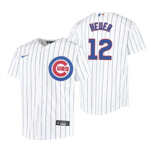 Chicago Cubs #12 Codi Heuer 2020 White Jersey Gift For Cubs Fans