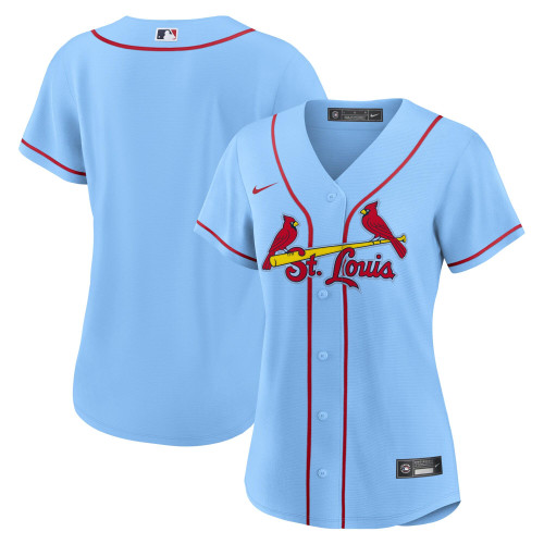 St. Louis Cardinals Nike Replica Replica Women's Alternate Replica Team Jersey - Light Blue
