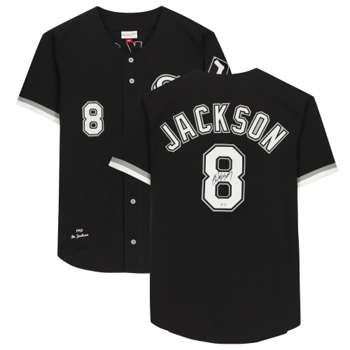 Bo Jackson Chicago White Sox Fanatics Autographed Black Mitchell & Ness Jersey