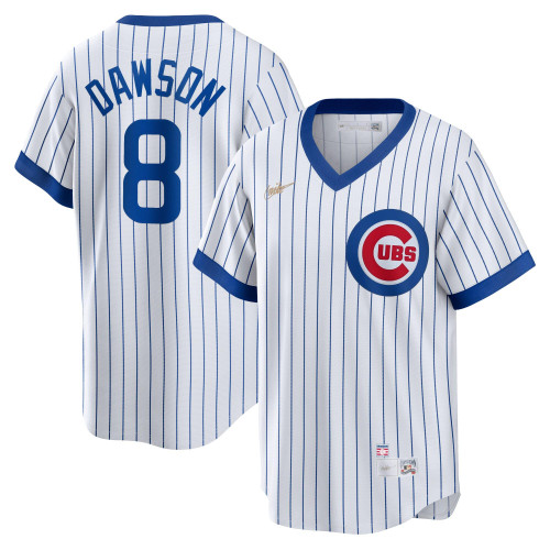 Andre Dawson Chicago Cubs Nike Replica Replica Home Cooperstown Collection Player Jersey - White