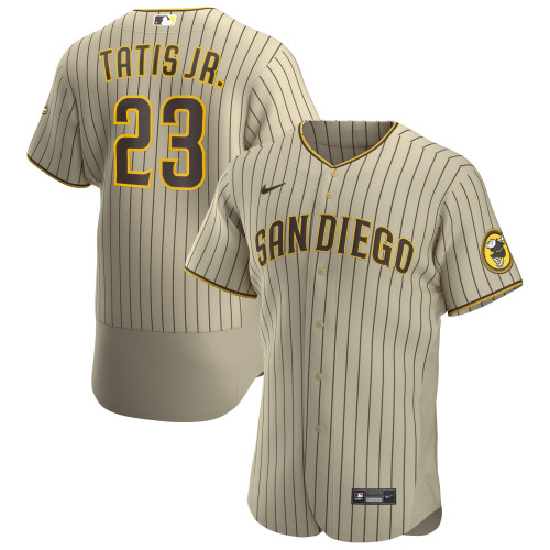 Fernando Tatís Jr. San Diego Padres Nike Replica Replica Alternate  Player Jersey - Tan/Brown