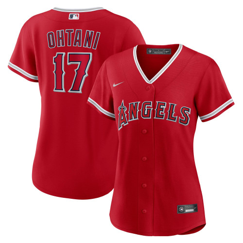 Shohei Ohtani Los Angeles Angels Nike Replica Replica Women's Replica Player Jersey - Red