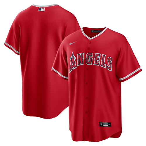 Los Angeles Angels Nike Replica Replica Alternate Replica Team Jersey - Red