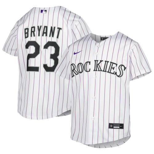 Kris Bryant Colorado Rockies Nike Replica Replica  Home Replica Player Jersey - White
