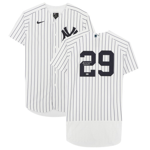Gio Urshela New York Yankees Fanatics  Autographed White Nike Replica Replica  Jersey