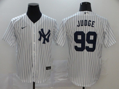 New York Yankees Aaron Judge #99 2020 Mlb White Jersey