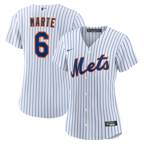 Starling Marte New York Mets Nike Replica Replica Women's Home Replica Player Jersey - White