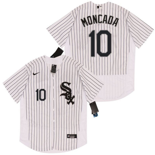 Chicago White Sox Yoan Moncada 10 2021 Mlb White Jersey Jersey