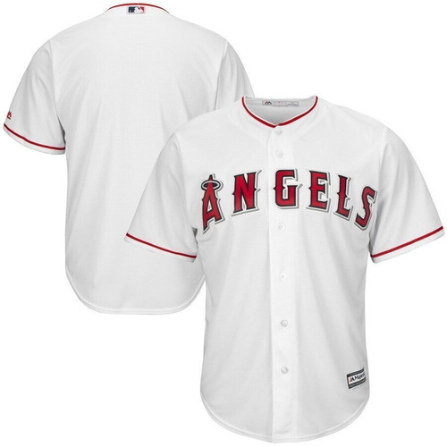 Los Angeles Angels Majestic Big Tall Cool Base Team Jersey Jersey White