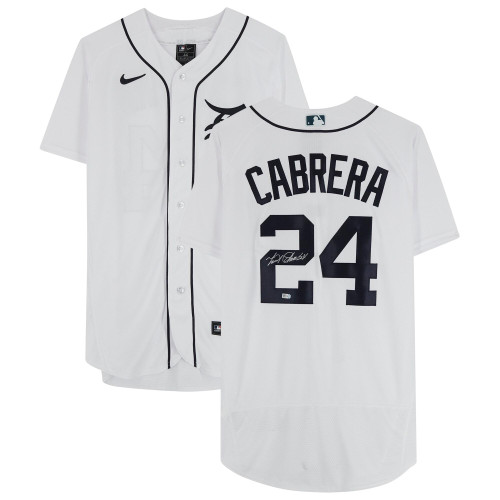 Miguel Cabrera Detroit Tigers Fanatics  Autographed Nike Replica Replica  Jersey