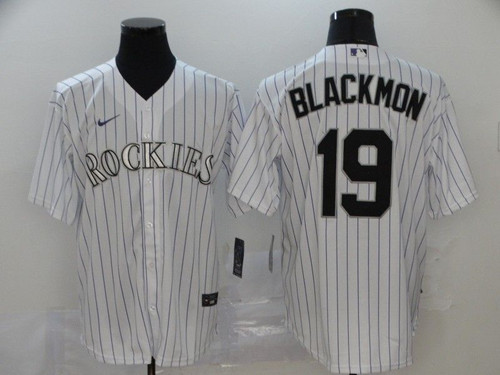 Colorado Rockies Charlie Blackmon19 2021 Mlb White Jersey Jersey