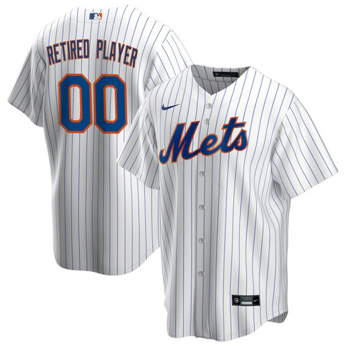 MenS New York Mets White Home Pick-A-Player Retired Roster Baseball Jersey Mlb Baseball Jersey427